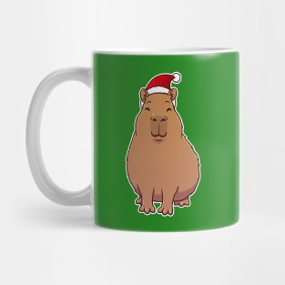 Capybara Christmas Mug